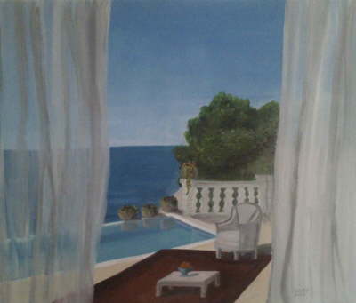 Terrasse am Meer